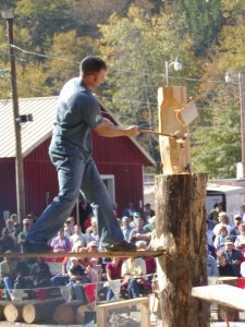 2022 Forksville Lumberjack Carving Competition